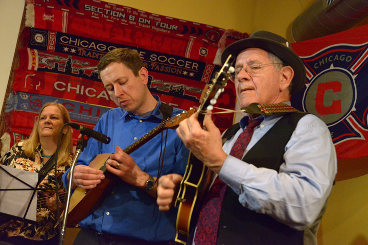 ChickenFat Klezmer Orchestra playing at The Atlantic, March 2013