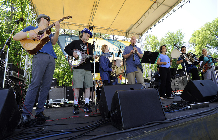 ChickenFat Klezmer Orchestra at the 2014 Greater Chicago Jewish Festival