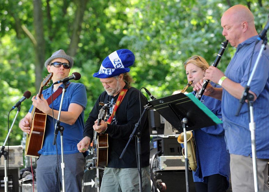 ChickenFat Klezmer Orchestra at the 2014 Greater Chicago Jewish Festival