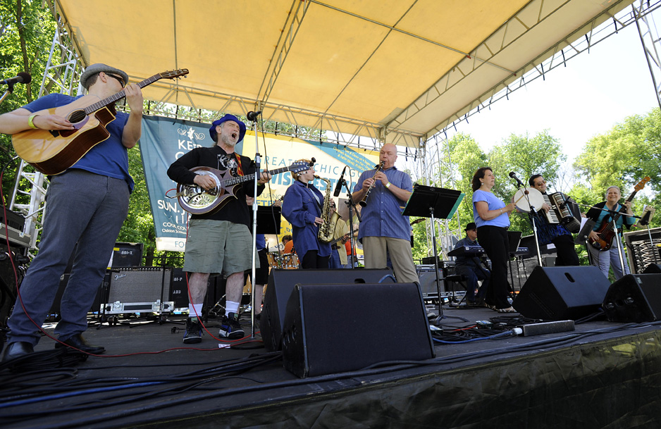 ChickenFat Klezmer Orchestra at the 2014 Greater Chicago Jewish Festival