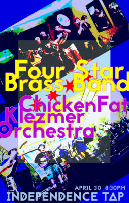 Four Star Brass and ChickenFat Klezmer Orchestra at Independence Tap