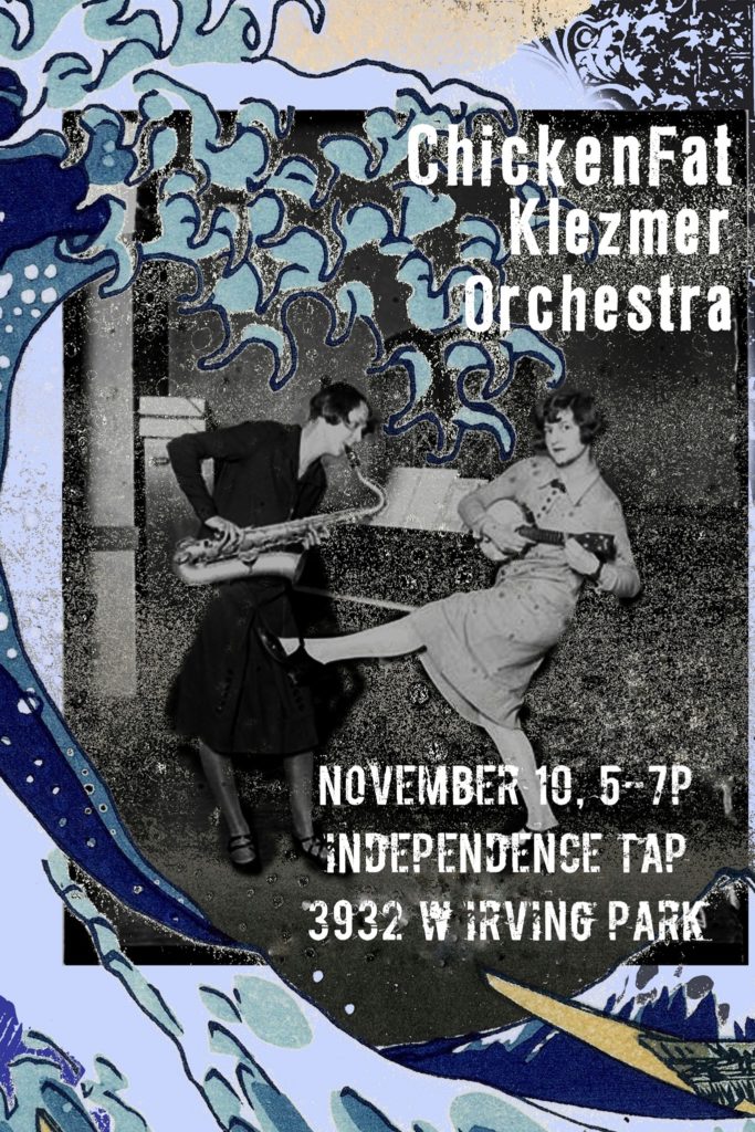 ChickenFat Klezmer Band Concert Poster November 10, 2019